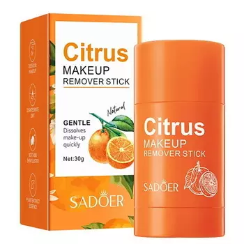 SADOER Стик для снятия макияжа Нежный Цитрусовый