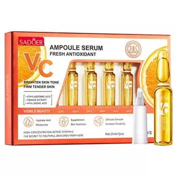 SADOER Сыворотка для лица антиоксидантная выравнивающая тон кожи с витамином С 2.0