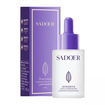 SADOER Сыворотка для лица ночная увлажнющая с экстрактом периллы