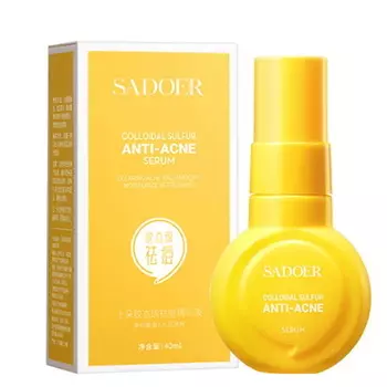SADOER Сыворотка для лица против угревой сыпи с растительными экстрактами