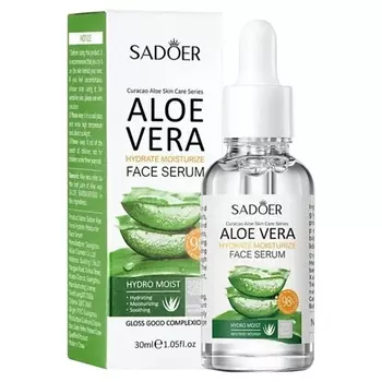 SADOER Сыворотка для лица увлажняющая с соком алоэ вера 30.0