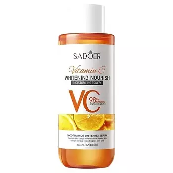 SADOER Тонер для лица осветляющий питательный и увлажняющий с витамином С