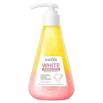 SADOER Зубная паста Gold с пробиотиками и экстрактом сакуры