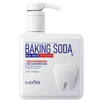 SADOER Зубная паста против желтизны с пищевой содой