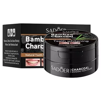 SADOER Зубной порошок с бамбуковым углем