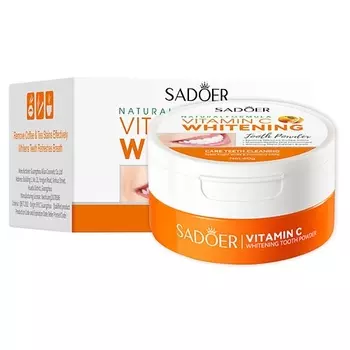 SADOER Зубной порошок с витамином С