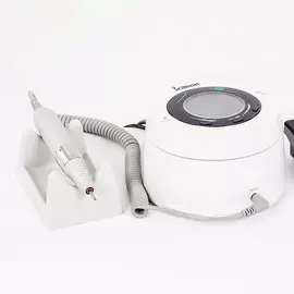 SAESHIN Аппарат для маникюра и педикюра Brillian White с педалью в коробке