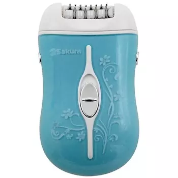 SAKURA Эпилятор SA-5540SBL 2 насадки(+бритва)
