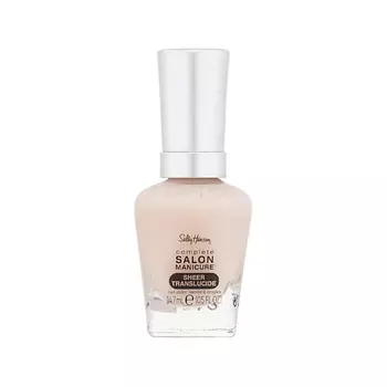 SALLY HANSEN Лак для ногтей с прозрачным покрытием Complete Salon Manicure