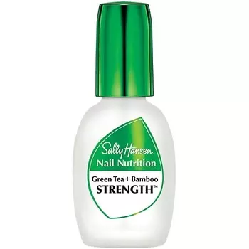 SALLY HANSEN Средство 2 в 1: база и верхнее покрытие для восстановления и блеска Nail Nutrition Strength