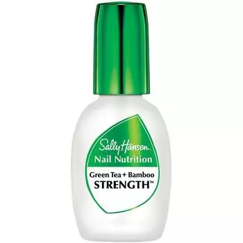 SALLY HANSEN Средство 2 в 1: база и верхнее покрытие для восстановления и блеска Nail Nutrition Strength
