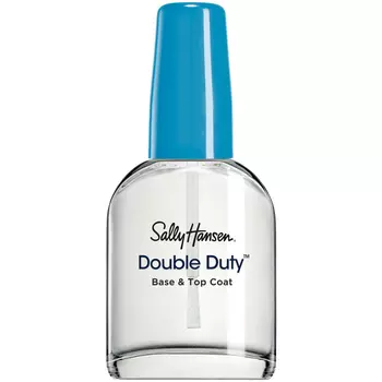 SALLY HANSEN Укрепляющее средство для ногтей 2в1: база и верхнее покрытие Double Duty Base &amp; Top Coat