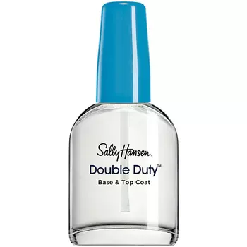 SALLY HANSEN Укрепляющее средство для ногтей 2в1: база и верхнее покрытие Double Duty Base &amp; Top Coat