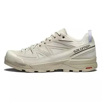 SALOMON Кроссовки X-ALP Wear-Resistant Low-Top Hiking Shoes Unisex Greige