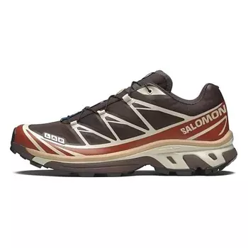 SALOMON Кроссовки XT 6 Anti Slip Wear Resistant Low Top Casual Trail Tan