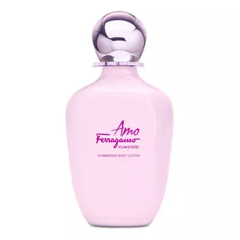 SALVATORE FERRAGAMO Лосьон для тела с блеском Amo Flowerful