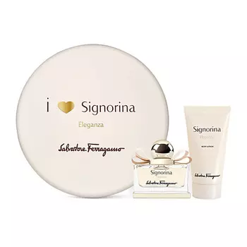 SALVATORE FERRAGAMO Подарочный набор Signorina Eleganza True Love