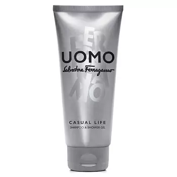 SALVATORE FERRAGAMO Шампунь-гель для душа Uomo Casual Life