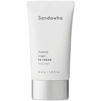 SANDAWHA Увлажняющий солнцезащитный BB-крем Neutral Magic, SPF 25 / PA++