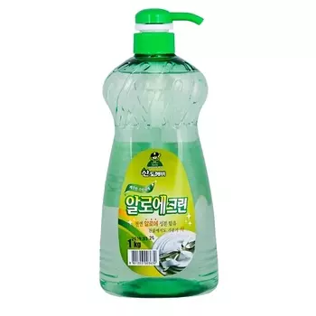 SANDOKKAEBI Гель для мытья посуды Aloe Clean с дозатором 1000
