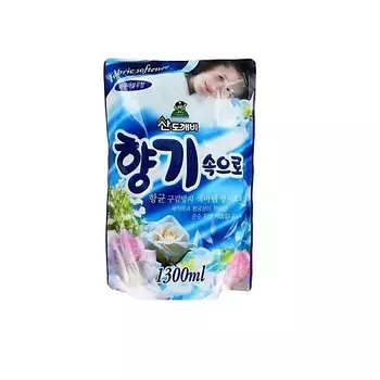 SANDOKKAEBI Концентрат кондиционера для белья Soft Aroma Aqua Blue cвежесть океана 1300