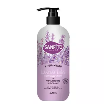 SANFITO Жидкое крем-мыло Sensitive Лавандовые поля 500.0