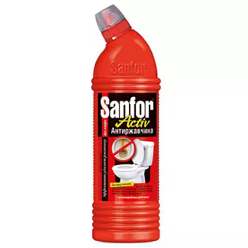 САНФОР Гель для унитаза Activ-антиржавчина