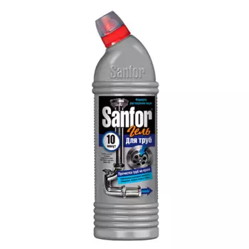 САНФОР Средство для очистки канализационныйх труб на КУХНЕ 10 минут 750.0