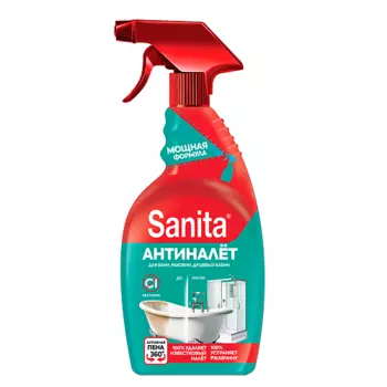 SANITA Средство чистящее Антиналет и Антиржавчина 500.0
