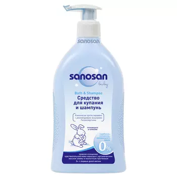 SANOSAN Средство для купания и шампунь 200.0