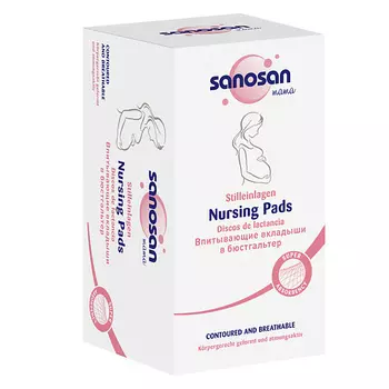 SANOSAN Впитывающие вкладыши в бюстгальтер 30.0