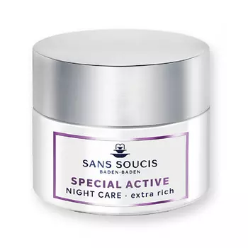 SANS SOUCIS BADEN·BADEN Питательный витаминизирующий ночной крем SPECIAL ACTIVE NIGHT CARE 50.0