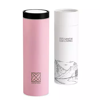 SANTAI LIVING Термокружка - термос "1-CLICK 360", черная