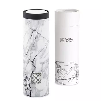 SANTAI LIVING Термокружка - термос "1-CLICK 360", черная