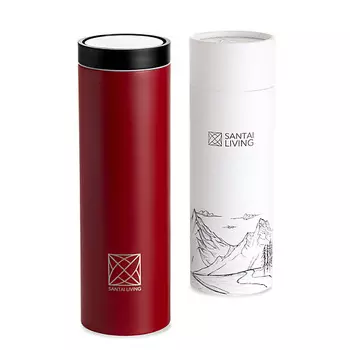 SANTAI LIVING Термокружка - термос "1-CLICK 360", черная