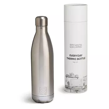 SANTAI LIVING Термокружка - термос "EVERYDAY" из стали 750 мл, черная