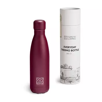 SANTAI LIVING Термокружка - термос "EVERYDAY" из стали, черный