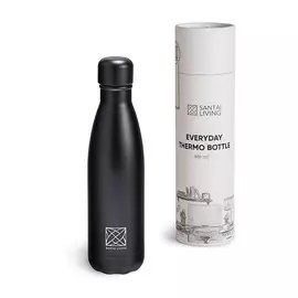 SANTAI LIVING Термокружка - термос "EVERYDAY" из стали, черный