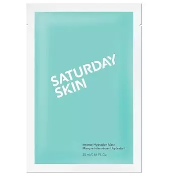 SATURDAY SKIN Охлаждающая биоцеллюлозная маска intense для интенсивного увлажнения 25.0