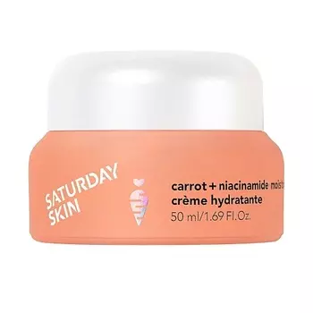 SATURDAY SKIN Ультра-увлажняющий крем для лица Carrot + Niacinamide с экстактами моркови 50.0