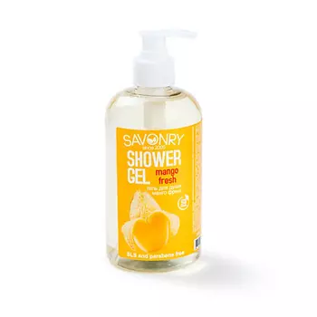 SAVONRY Гель для душа "Манго фреш" 500.0