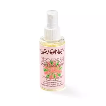 SAVONRY Спрей-дезодорант Deofresh Роза и лайм
