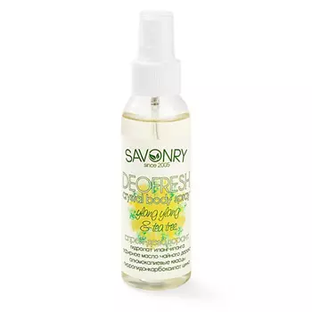 SAVONRY Спрей-дезодорант "Илан-иланг и чайное дерево" 100.0