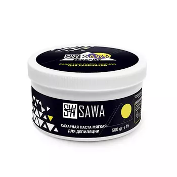 SAWA Паста для шугаринга мягкая с шунгитом 500.0