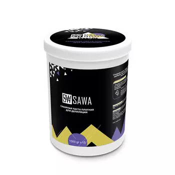 SAWA Паста для шугаринга плотная с шунгитом