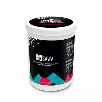 SAWA Паста для шугаринга универсальная с шунгитом