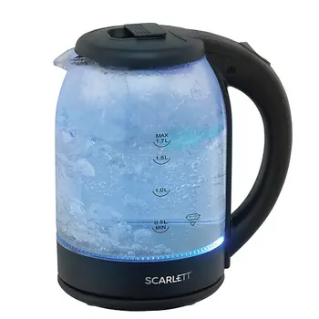 SCARLETT Чайник на подставке стеклянный SC-EK27G90 1.0
