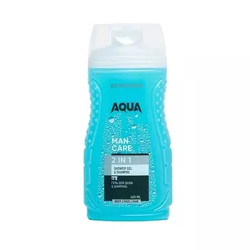 SCHOGEN Гель для душа и шампунь 2в1, Aqua