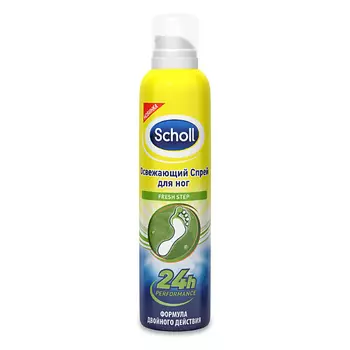 SCHOLL Освежающий спрей для ног Fresh Step