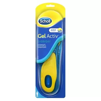 SCHOLL Стельки для комфорта на каждый день для мужчин